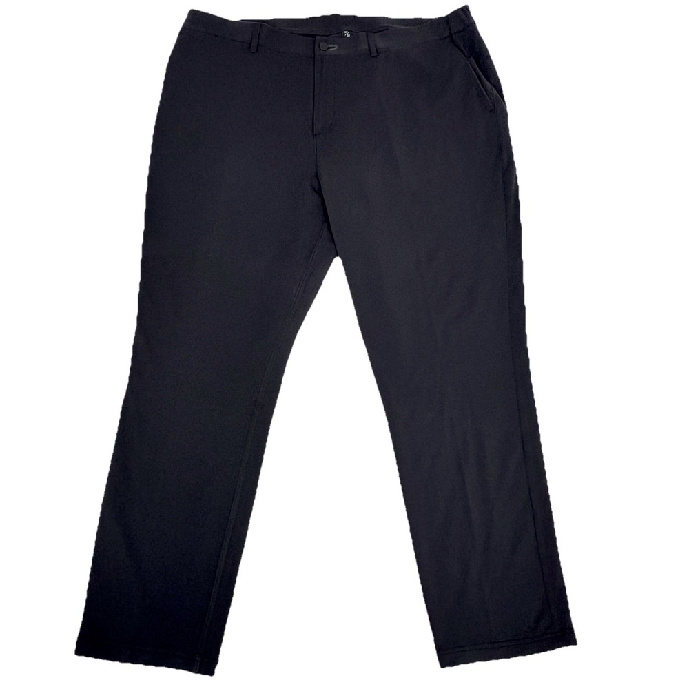 Public Rec Gamechanger Pants Mens 42x30 Black Casual Stretch Athleisure